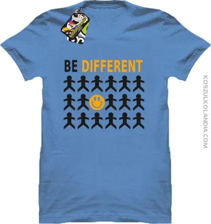 BE DIFFERENT - Koszulka męska 