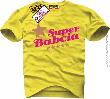 Super Babcia Gold STAR