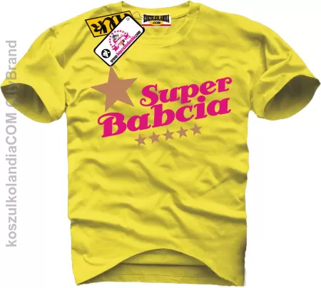 Super Babcia Gold STAR