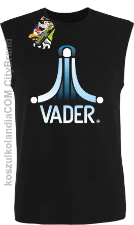 VADER STAR ATARI STYLE - Bezrękawnik męski czarny