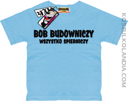 Bob Budowniczy - super koszulka dziecięca - błękitny