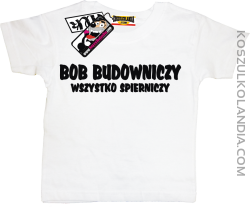 Bob Budowniczy - super koszulka dziecięca - biały
