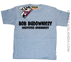 Bob Budowniczy - super koszulka dziecięca - melanżowy