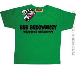 Bob Budowniczy - super koszulka dziecięca - zielony