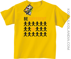 BE DIFFERENT - Koszulka dziecięca żółta 