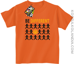 BE DIFFERENT - Koszulka dziecięca pomarańcz 