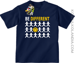 BE DIFFERENT - Koszulka dziecięca granat
