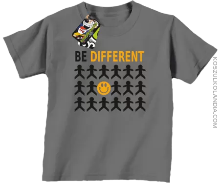 BE DIFFERENT - Koszulka dziecięca 