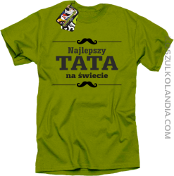 Najlepszy TATA na świecie - Koszulka męska kiwi