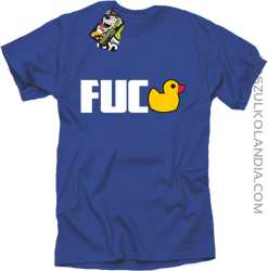Fuck ala Duck - Koszulka męska niebieska 