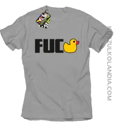Fuck ala Duck - Koszulka męska melanż 