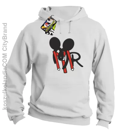 MR ala Mickey - Bluza z kapturem - Biały