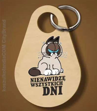 Nienawidzę wszystkich dni - Breloczek