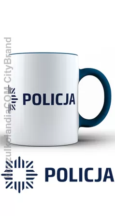 Policja - kubek 330ml z logo