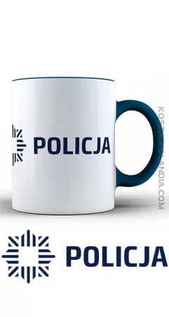 Policja - kubek 330ml z logo