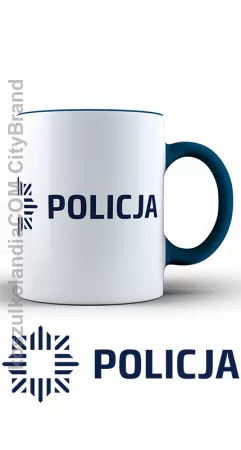 Policja - kubek 330ml z logo