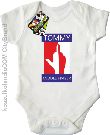 Tommy Middle Finger - Body dziecięce 