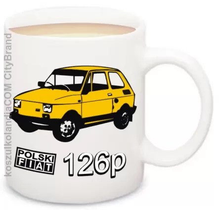 Fiat 126p Standard - kubek Auta PRL`u