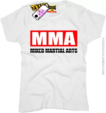 MMA Mixed Mantial Arts - Koszulka Damska