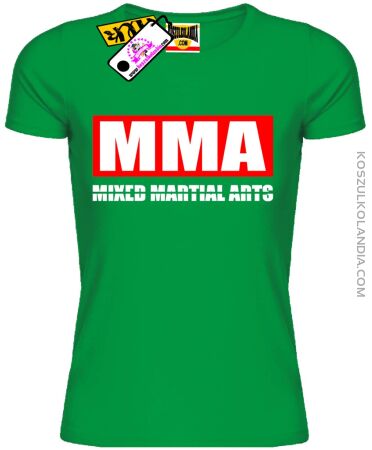 MMA Mixed Mantial Arts - Koszulka Damska