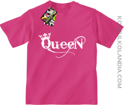 Queen Simple - Koszulka dziecięca fuchsia 
