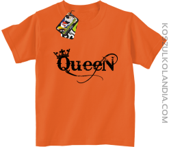 Queen Simple - Koszulka dziecięca pomarańcz 