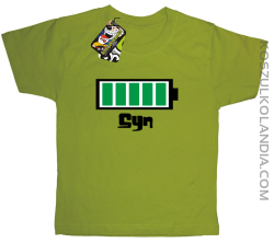 Syn - Bateria 100% - Koszulka dziecięca kiwi