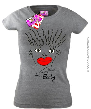 Murzynka COCO Cute Collection Freestylowa - koszulka damska Nr KODIA00232