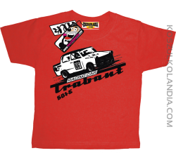 Trabant -koszulka dziecięca - czerwony