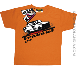 Trabant -koszulka dziecięca - pomarańczowy