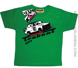 Trabant -koszulka dziecięca - zielony