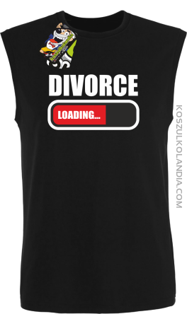 DIVORCE - loading - Bezrękawnik męski czarna