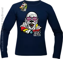 Fuck That Clown - Longsleeve męski granatowy 