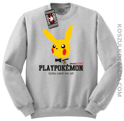 Play Pokemon - Bluza standard bez kaptura melanż 