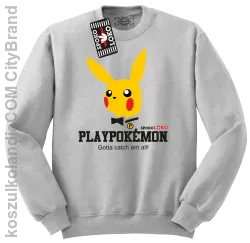 Play Pokemon - Bluza standard bez kaptura melanż 