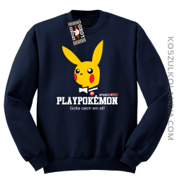 Play Pokemon - Bluza standard bez kaptura granat