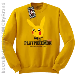 Play Pokemon - Bluza standard bez kaptura żółta 