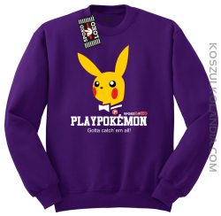 Play Pokemon - Bluza standard bez kaptura fiolet 