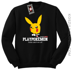 Play Pokemon - Bluza standard bez kaptura czarna 