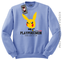 Play Pokemon - Bluza standard bez kaptura błękit 