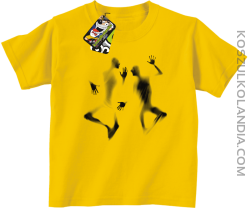 Halloween Utracone dusze - koszulka dziecięca żółta