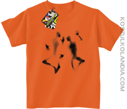 Halloween Utracone dusze - koszulka dziecięca pomarańczowa