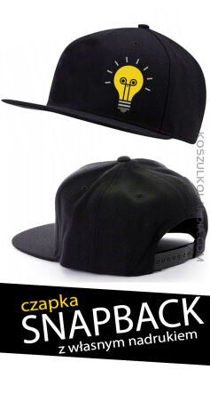 Czapka SNAPBACK z własnym nadrukiem