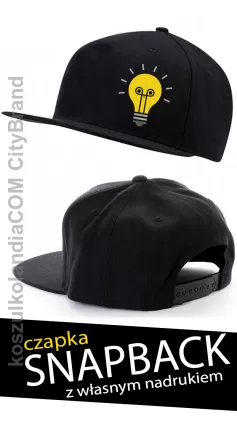 Czapka SNAPBACK z własnym nadrukiem