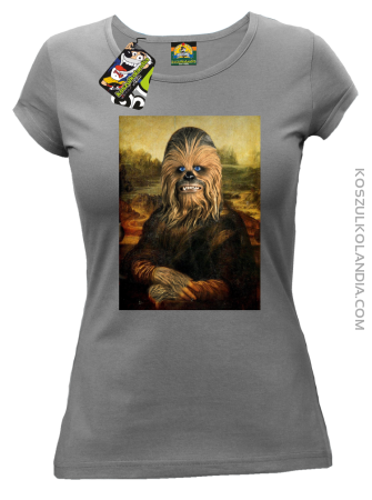 Mona Lisa Chewbacca CZUBAKA - Koszulka damska 