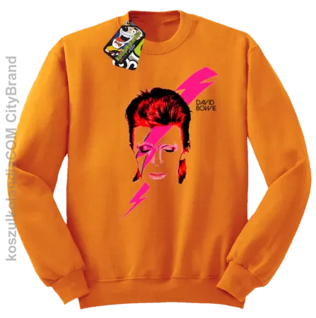 DAVID BOWIE thunder face - Bluza STANDARD męska