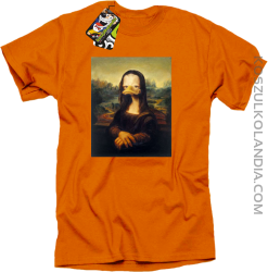 MonaLisa Mother Ducker - Koszulka męska pomarańcz 