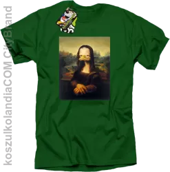 MonaLisa Mother Ducker - Koszulka męska zielona 