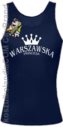 Warszawska princesa - Top damski granat