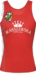 Warszawska princesa - Top damski red